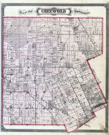 Greenfield Township, Vew P.O., Wayne County 1876 with Detroit